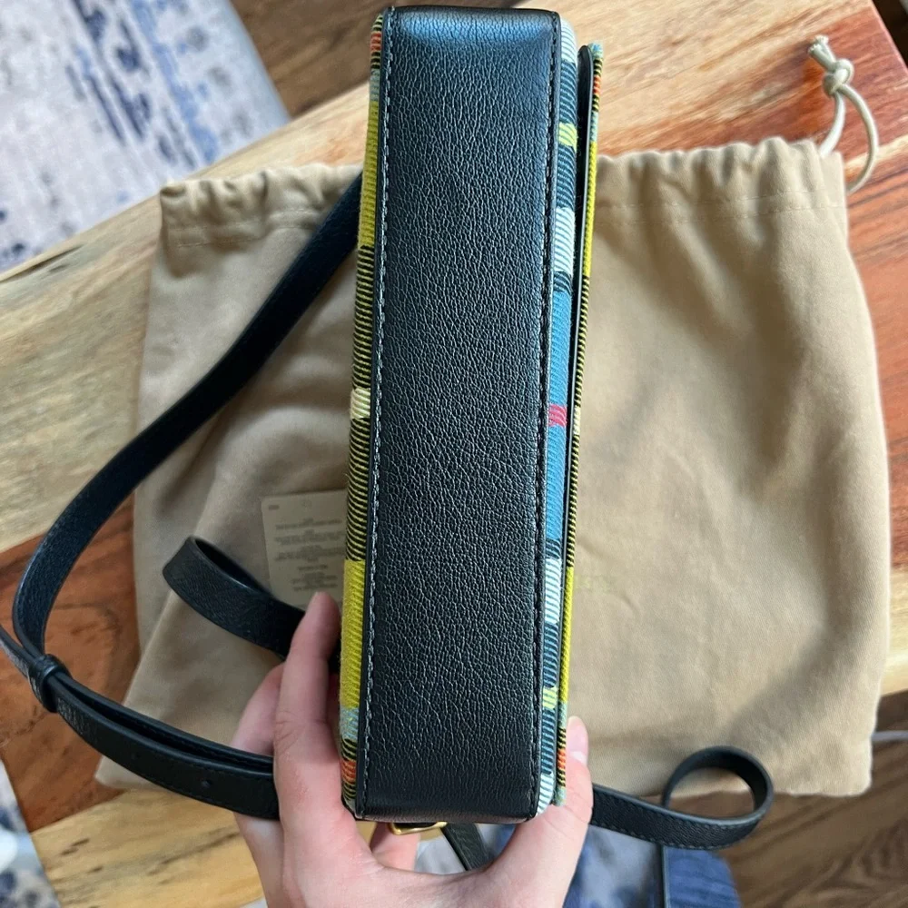 Burberry Tartan Canvas Hampshire Wallet Crossbody Bag - Picture 5 of 7